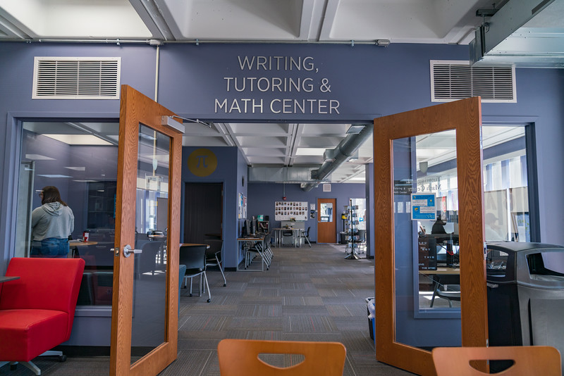 The Writing Center consultants are here to help you tackle your next essay, and the Tutoring & Math Center's tutors will help you build quantitative skills and gain numerical literacy